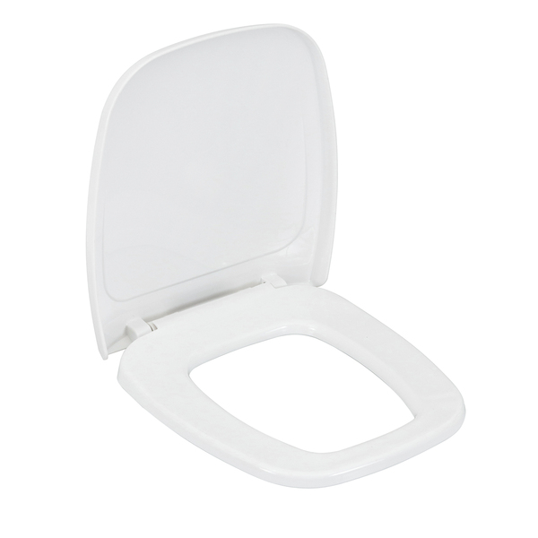 Assento Sanitário City|Angra Polipropileno Fechamento Suave Branco Sensea